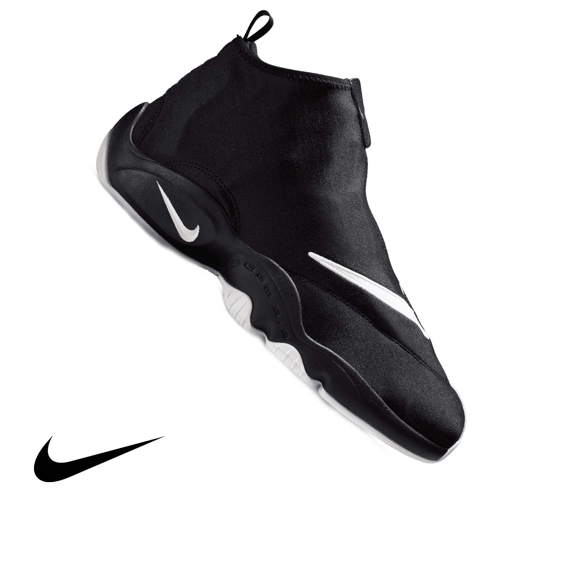 Nike Air Zoom Flight "The Glove" Men's Shoe - BLACK/WHITE/UNIVERSITY RED